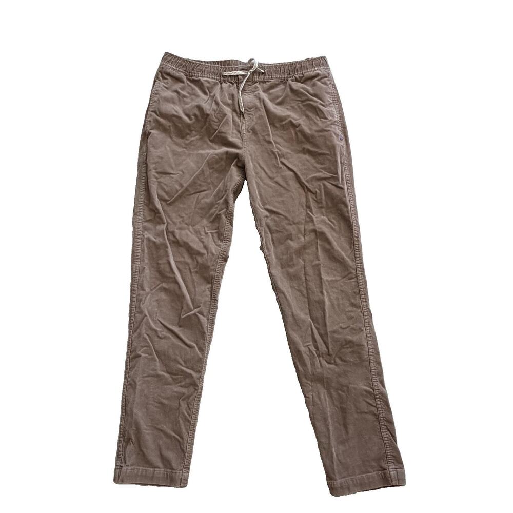 Vuori Optimist Pants Men’s XL Cotton Stretch Corduroy Soft Drawcord V440 $98